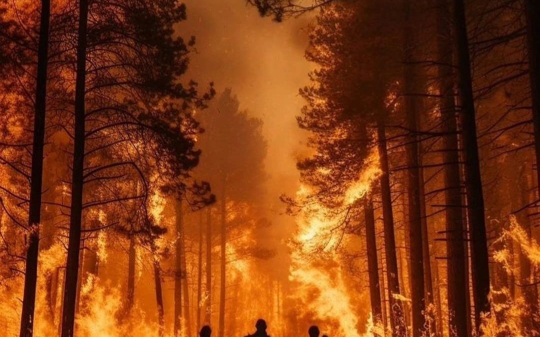 Los incendios en Canarias