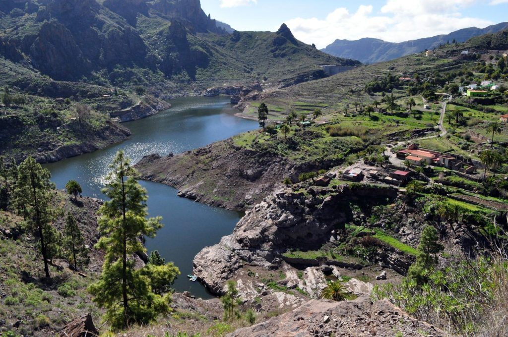 Imagen del área de Chira, en Gran Canaria