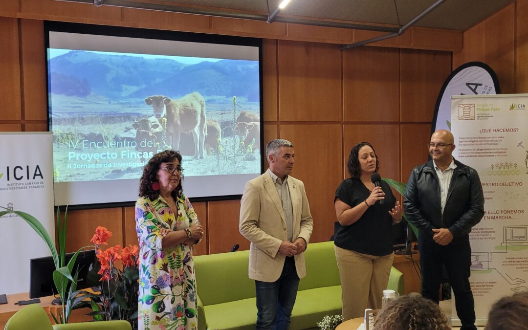 Fundación Canarina en el IV Encuentro del Proyecto Fincas Faro