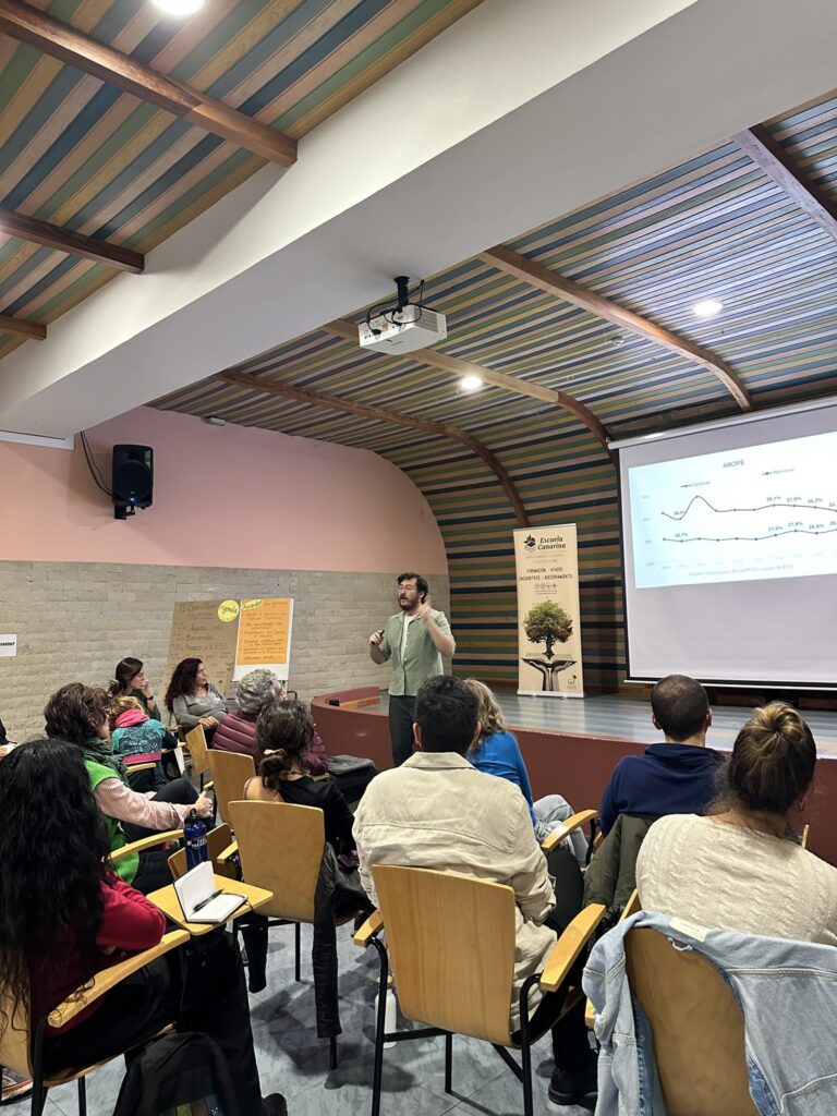 Segundo Semillero de Economía Social y Solidaria, por la Escuela Canarina y la Red Anagos para conectar, compartir ideas y fortalecer lazos