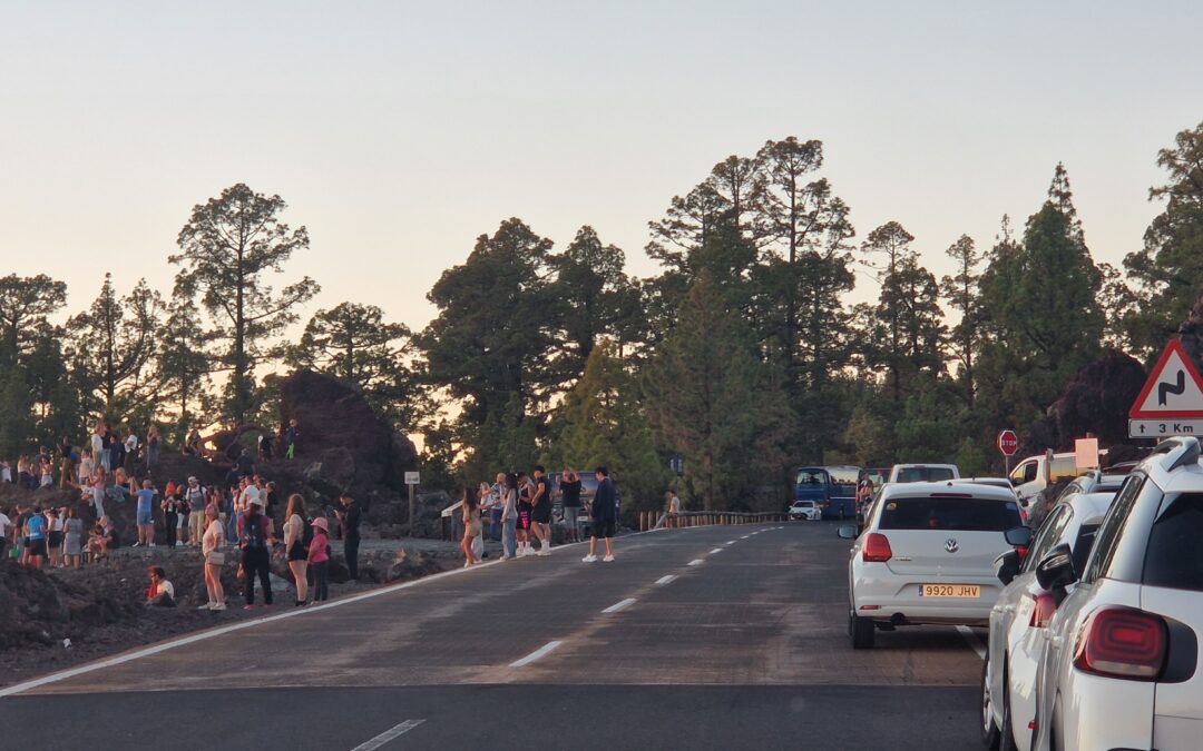 Masificación en los espacios naturales de Canarias