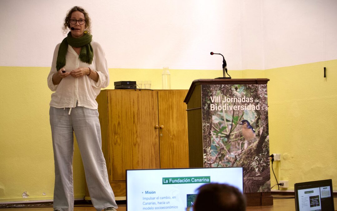 Fundación Canarina en las Jornadas de Biodiversidad 2025: ciencia, compromiso y una llamada a la coherencia