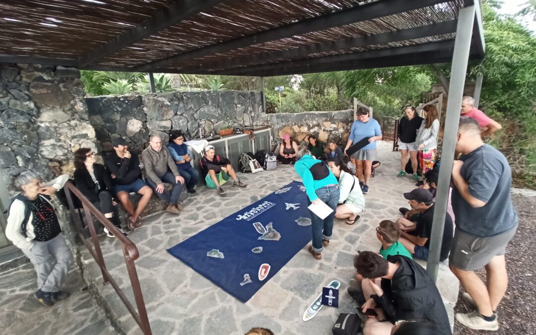 Fundación Canarina recibe a Contested Territories en Finca Tamaide