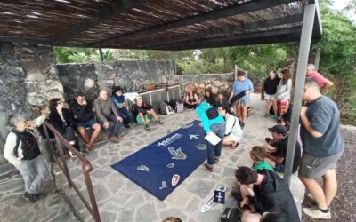 Fundación Canarina recibe a Contested Territories en Finca Tamaide